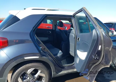 2021 Hyundai Venue Denim from USA, damaged, VIN KMHRC8A33MU114137